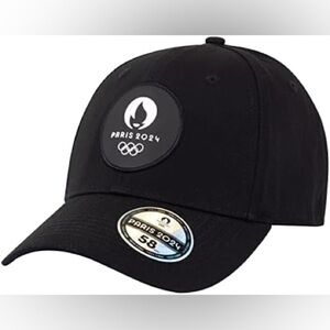 Authentic Paris 2024 Olympics Cap Black NWOT